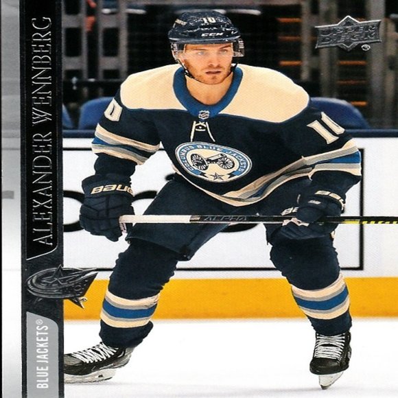 Alexander Wennberg (Columbus Blue Jackets) 2020/2021 Upper Deck Series 1 Card 56 - Picture 1 of 2